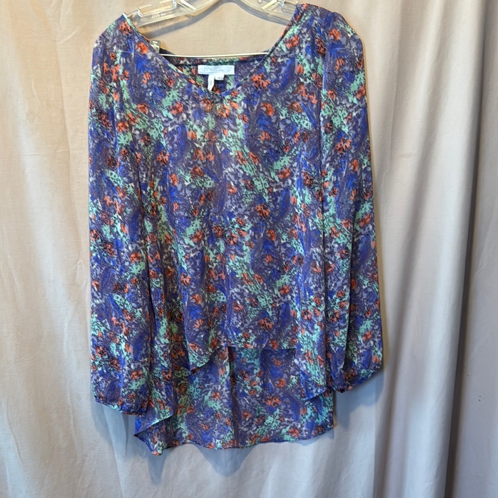 BCB Generations sheer blouse